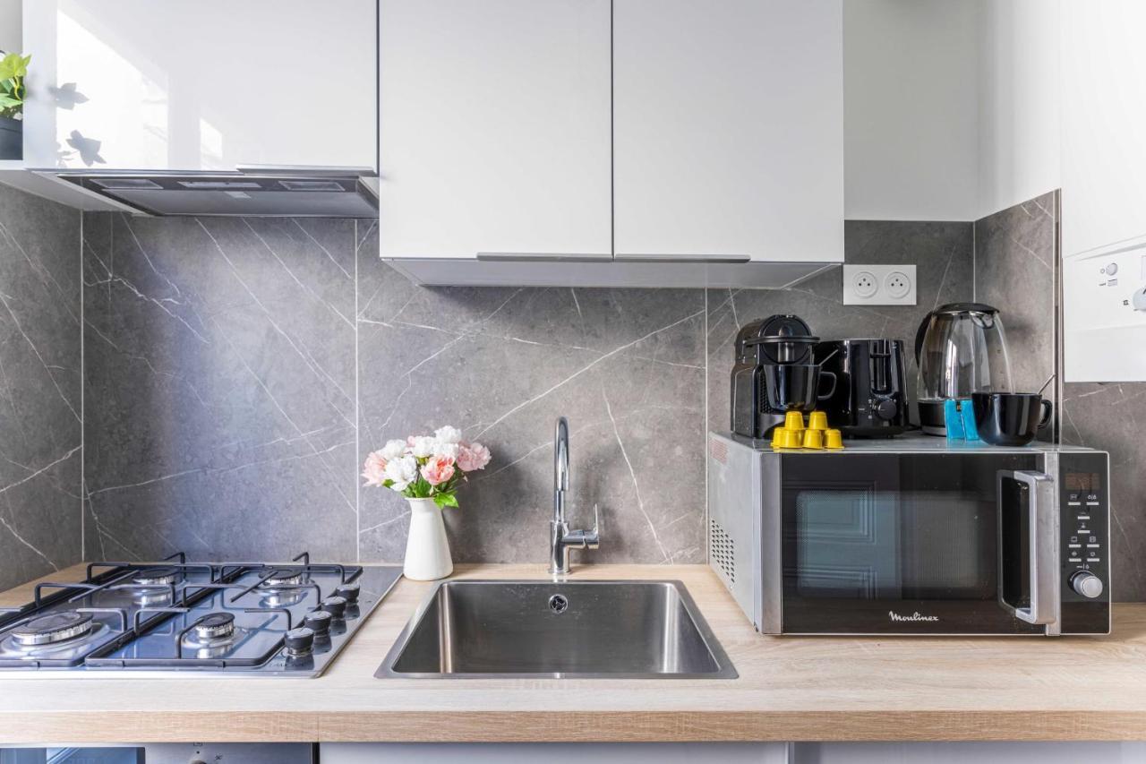 Charming Apartment - 2Br-4P - Montorgueil Paris Exterior foto